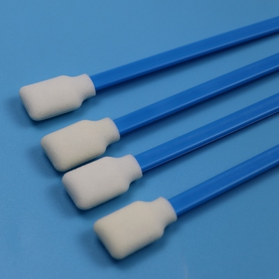 707 LintFree Square Sponge Stick Mimaki Printer Cleaning Foam Swab With Blue Handle