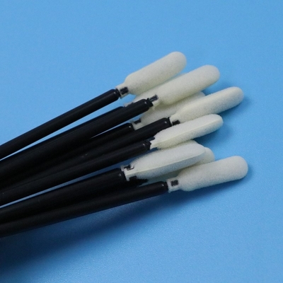746 Lint Free Open Cell Sponge Stick Car Cleaning Foam Swab With Black Handle