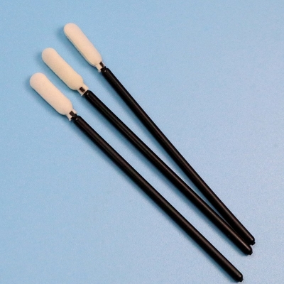 746 Lint Free Open Cell Sponge Stick Car Cleaning Foam Swab With Black Handle
