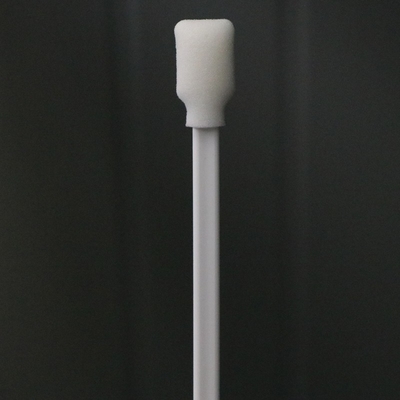 707 Disposable White PP Stick Square Sponge Stick Medical Foam Swab Applicator For Wound Care