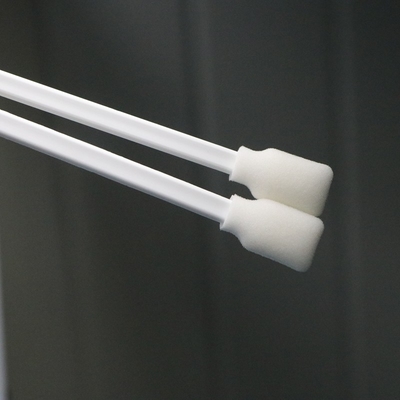707 Disposable White PP Stick Square Sponge Stick Medical Foam Swab Applicator For Wound Care