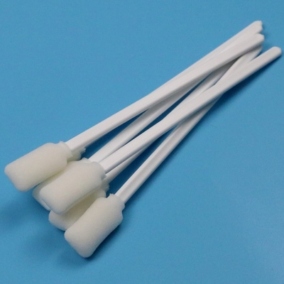Lint Free White PP Stick Square Sponge Swab Roland Printer Cleaning Foam Swab Suppliers