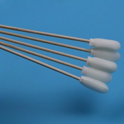 720 Lint Free Wooden Stick Soft Foam Cover Cotton Cleanroom Swab Applicator