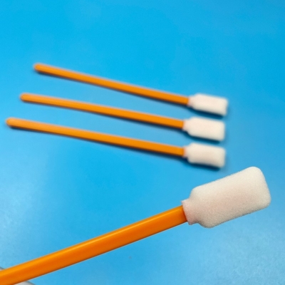 Professional Foam Cleaning Swabs With Polypropylene Handle