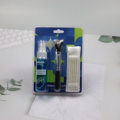 4 In 1 Lint Free Screen Cotton Bud Computer Cleaning Kit With Liquid