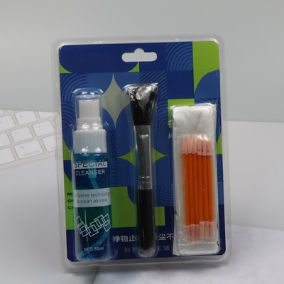 4 In 1 Lint Free Screen Cotton Bud Computer Cleaning Kit With Liquid