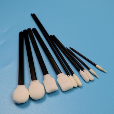 Portable Black Handle Sponge Foam Swab Precision Cleaning Swab Kit Car Cleaning Kit