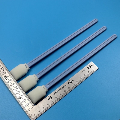 228mm Lint Free Blue Long Handle Rectangular Cleanroom Swab Large Format Printer Cleaning Foam Swab