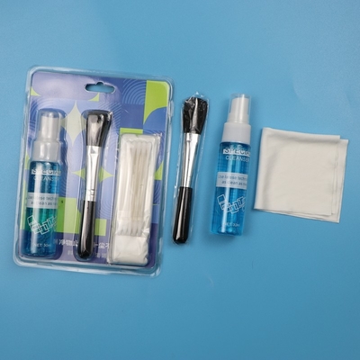 3 In 1 Microfiber Wipes Camra Cleaning Kit With Liquid Screen Cleaning Kit With Liquid