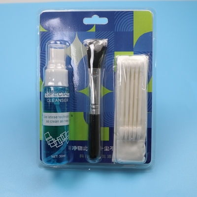 3 In 1 Microfiber Wipes Camra Cleaning Kit With Liquid Screen Cleaning Kit With Liquid