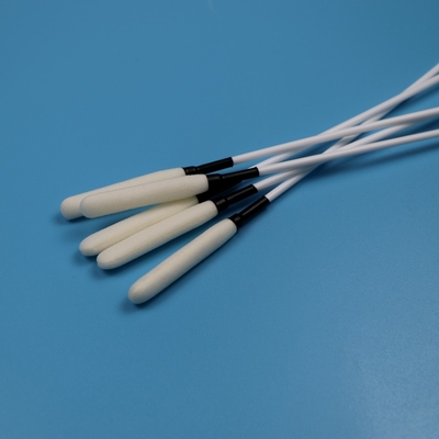 21cm Extra Long PP Stick Long Foam Tip Swab Medical Sponge Stick Trocar Wipe Swab