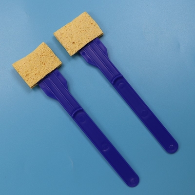 High Absorbency Environmental Surface Sampling Foam Swabs Cellulose Stick Mounted Sponge Swab  for Laboratory
