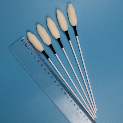 21cm Disposable Long Handle Trocar Cleaning Foam Swab Medical Sponge Stick