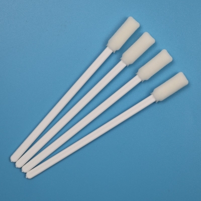 TX712 In Stock Green Stick Rectangular Detailing Swab Precision Cleaning ESD Foam Swab For Cleanroom