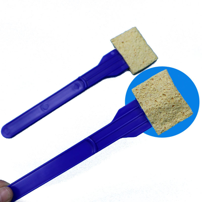 Disposable PP Stick Cellulose Foam Swab Environmental Surface Sampling Sponge Stick For Laboratory