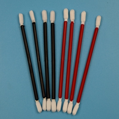 In Stock 768 Twisted Head Polyester Detailing Swab Cleanroom Microfiber Swab for Car Cleaning