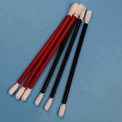In Stock 768 Twisted Head Polyester Detailing Swab Cleanroom Microfiber Swab for Car Cleaning