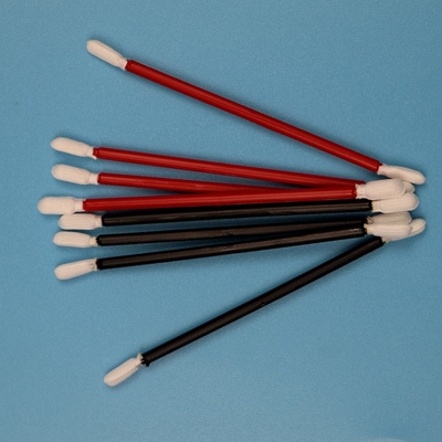 In Stock 768 Twisted Head Polyester Detailing Swab Cleanroom Microfiber Swab for Car Cleaning