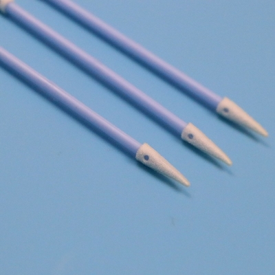 Blue Handle Double Ended Pointed Sponge Detailing Swab Precision Cleaning Foam Swab for Cleanroom