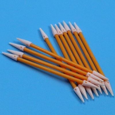 Lint Free Orange Stick Double Ended Pointed Sponge Detailing Swab Cleanroom Foam Swab