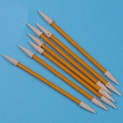 Lint Free Orange Stick Double Ended Pointed Sponge Detailing Swab Cleanroom Foam Swab