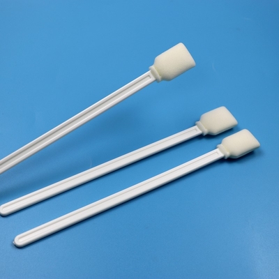 Lint Free 228mm Extra Long Handle Rectangular Sponge Detailing Swab Printer Cleaning Foam Swab