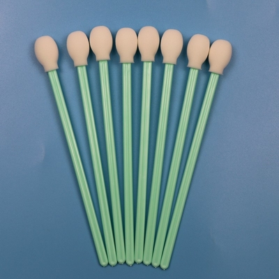 Lint Free 180mm Extra Long Handle Circular Sponge Detailing Swab Printer Cleaning Foam Swab