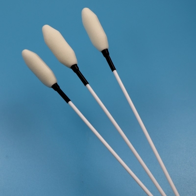 Disposable PP Stick Big Medical Sponge Stick Blood Removing Foam Swab For Trocar Cleaning
