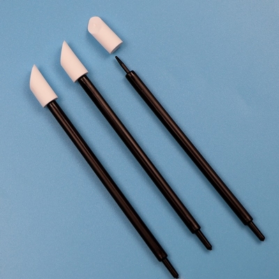 In Stock T-21 Rigid PP Stick 8mm PU Foam Swab Ink Removing Ruby Stick For Printer Cleaning