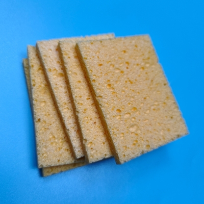 6*8*0.5cm High Absorbency Rectangular Cellulose Sponge Swab Environmental Surface Sampling Swab For Food
