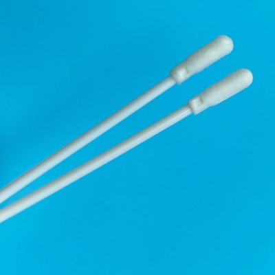 8cm PP Stick Sterile Foam Tip Swab with Tube Environmental Surface Sampling Swab for Labotory