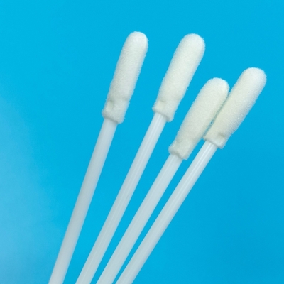 8cm PP Stick Sterile Foam Tip Swab with Tube Environmental Surface Sampling Swab for Labotory