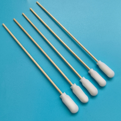 720 Biodegradable Wooden Stick  Foam Cover Cotton Swab Applicators Precision Cleaning Swab for Labs