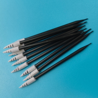 751 Lint Free Spiral Pointed Cleanroom Sponge Detailing Swab Precision Foam Swab for Car Cleaning