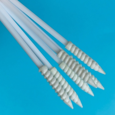 752 Green Handle Pointed Foam Swab 3.6mm Tip for Car Jewelry Cleaning