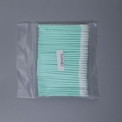 Sharp Point Polyester Swab for Electronics Optical Lens PCB Keyboard Gap Cleaning High Absorbency 75mm