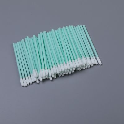 TX743 Small Round Head Polyester Swabs | Non-Woven, Lint-Free, 70mm (500pcs)