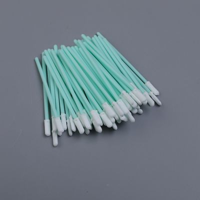 70mm Small Head Polyester Swab - 2mm Ultra-Thin Tip - for PCB Flux, Solder Paste, Connector Pins & Sensor Slots - 100pcs