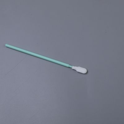 100mm Polyester Cleaning Swab - 6.5x3mm Head - for MT Ferrule, V-Groove, PLC Splitter & Fiber Connector Endface