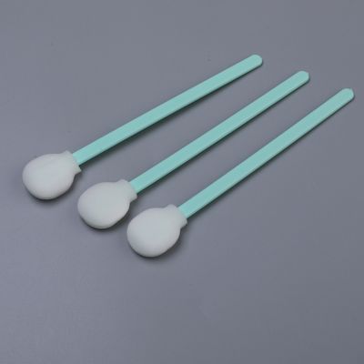128mm Length Sponge Swab with Round Tip Design for Precision Cleaning - 50pcs per Pack