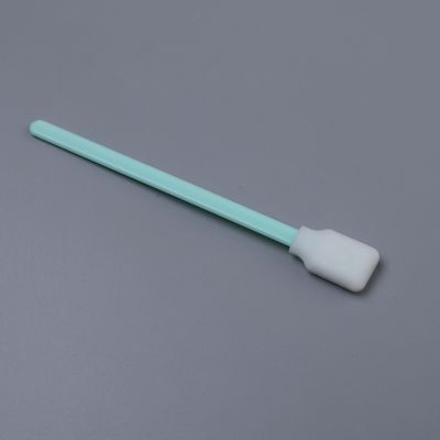 TX707 Style Printer Head Cleaning Swab Lint Free High Density Foam Tip PP Handle Cleanroom Sponge Swab 128mm 50pcs Pack