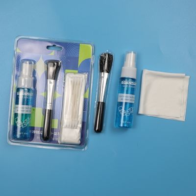 4 in 1 Portable Microfiber Cleaning Wipes Screen Cleaner Laptop Lens Cleaning Kit with Solution