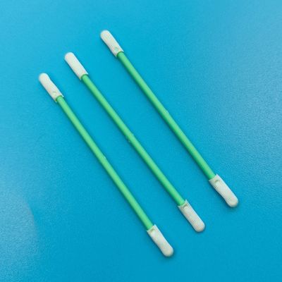TX758 Lint Free Double Ended ESD Polyester Swab Precision Cleanroom Detailing Swab for Dust Removing
