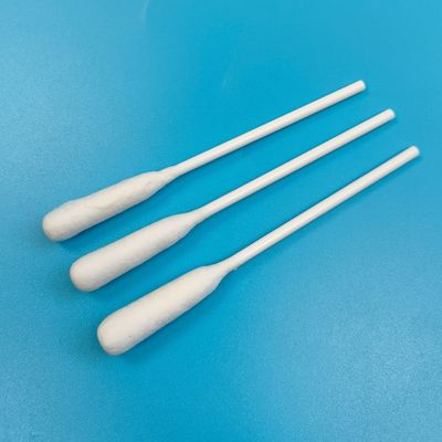 Disposable White PP Stick Big Cotton Bud Makeup Removing Qtips Skin Care Cotton Swab with 40mm Long Cotton Head