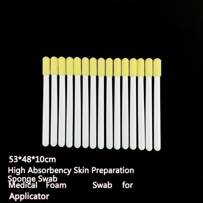 53*48*10cm High Absorbency Skin Preparation Sponge Swab Medical Foam Swab for Applicator