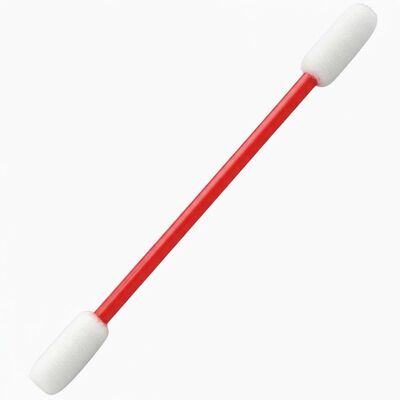 714 Lint Free Red Handle Car Cleaning Detailing Swab Microfiber Swab Cleanroom Polyester Swab for Surface Cleaning