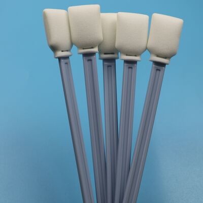 230mm Long Handle Lint Free Rectangular Sponge Automotive Detailing Swab Car Cleaning Foam Swab for Printer Cleaning