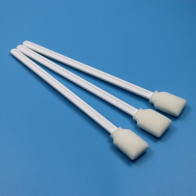230mm Long Handle Lint Free Rectangular Sponge Automotive Detailing Swab Car Cleaning Foam Swab for Printer Cleaning