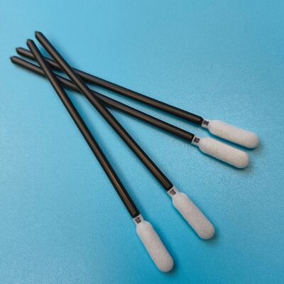 TX746 Lint Free Black Handle Automotive Cleaning Swab Sponge Detailing Swab Precision Foam Swab for Car Cleaning