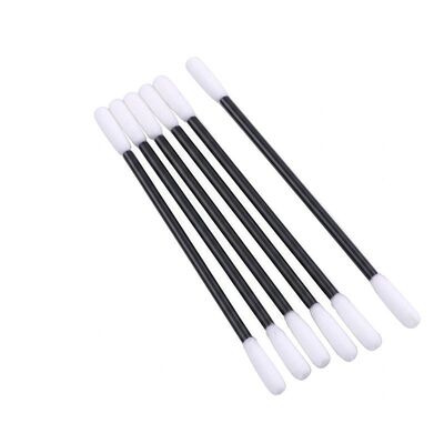 TX746 Lint Free Black Handle Automotive Cleaning Swab Sponge Detailing Swab Precision Foam Swab for Car Cleaning